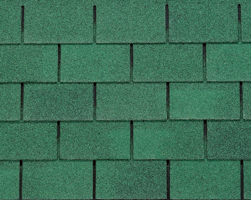 Green rectangular tile